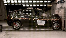NCAP 2012 Toyota Prius front crash test photo