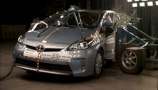 NCAP 2012 Toyota Prius Plug-in side crash test photo
