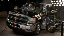 NCAP 2012 Chevrolet Silverado side crash test photo