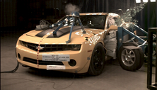 NCAP 2013 Chevrolet Camaro side crash test photo