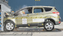 NCAP 2013 Ford Escape front crash test photo