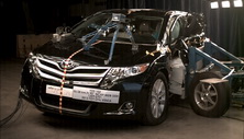 NCAP 2013 Toyota Venza side crash test photo