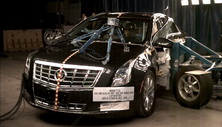 NCAP 2013 Cadillac XTS side crash test photo