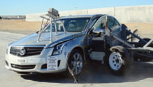 NCAP 2013 Cadillac ATS side crash test photo