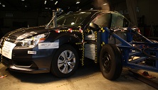 NCAP 2013 Subaru Legacy side crash test photo