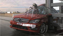 2013 Mercedes-Benz C-Class 4 DR RWD Side Pole