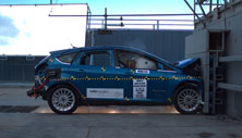 NCAP 2013 Ford Focus front crash test photo