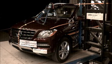 2013 Mercedes-Benz ML-Class SUV RWD Side Pole