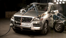 2013 Mercedes-Benz ML-Class SUV RWD Side Crash