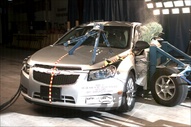 NCAP 2014 Chevrolet Cruze side crash test photo
