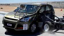 NCAP 2014 Ford Escape side crash test photo