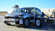 NCAP 2014 Ford Focus side crash test photo
