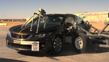 NCAP 2014 Honda Accord side crash test photo