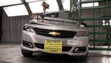 NCAP 2014 Chevrolet Impala side pole crash test photo