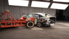 NCAP 2014 Ford Fiesta side crash test photo