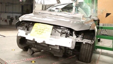 NCAP 2014 Mazda MAZDA6 side pole crash test photo