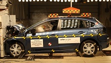 NCAP 2014 Subaru Impreza front crash test photo