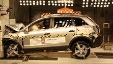 NCAP 2014 Chevrolet Captiva front crash test photo