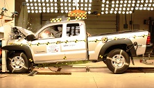 NCAP 2015 Toyota Tacoma front crash test photo