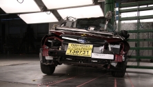 2015 Subaru Forester Side Pole Crash Test