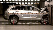 NCAP 2015 Acura RDX front crash test photo