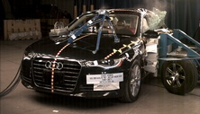 2015 Audi A6 Side Crash Test