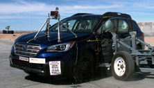 NCAP 2015 Subaru Outback side crash test photo