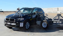 NCAP 2015 BMW X5 side crash test photo