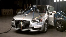 2015 Audi A3 Sedan Diesel Side Crash Test