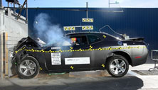NCAP 2015 Dodge Challenger front crash test photo