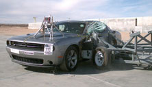 2015 Dodge Challenger SRT Hellcat Side Crash Test