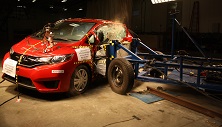 NCAP 2015 Honda Fit side crash test photo