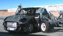 NCAP 2015 Mini Cooper side crash test photo