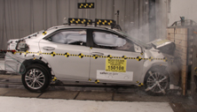 NCAP 2015 Toyota Corolla front crash test photo