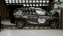 2015 Lexus NX 200t Front Crash Test