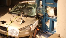 2015 Ford Focus Sedan Side Pole Crash Test