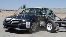 2015 Mercedes-Benz C-Class 4 DR 4WD Side Crash