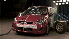 2016 Hyundai Accent Sedan Side Crash Test