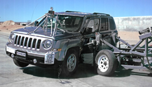 NCAP 2016 Jeep Patriot side crash test photo
