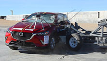 NCAP 2016 Mazda CX-3 side crash test photo