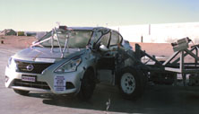2016 Nissan Versa Side Crash Test