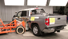 2017 Toyota Tundra CrewMax Cab Side Crash Test