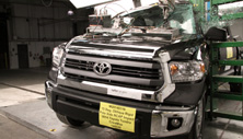 2017 Toyota Tundra CrewMax Cab Side Pole Crash Test