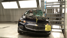 2017 Chevrolet Malibu Side Pole Crash Test