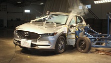 NCAP 2017 Mazda CX-5 side crash test photo