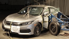 NCAP 2018 Honda Civic side crash test photo