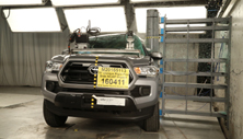 2018 Toyota Tacoma Double Cab Side Pole Crash Test
