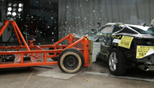 NCAP 2018 Chevrolet Camaro side crash test photo