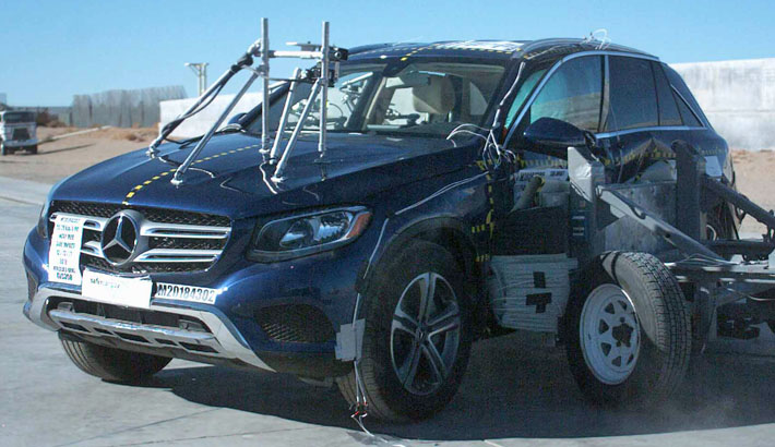 2018 Mercedes-Benz GLC-Class SUV RWD Side Crash