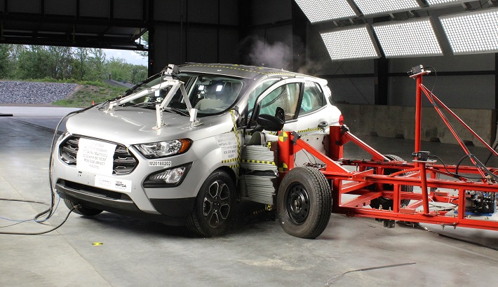 2018 Ford EcoSport Side Crash Test